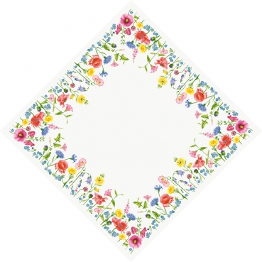 Duni Dunisilk Mitteldecken Flowy Meadow