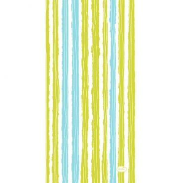 Duni Dunisoft Servietten Elise Stripes, ⅛ Kopffalz, 20 x 40 cm