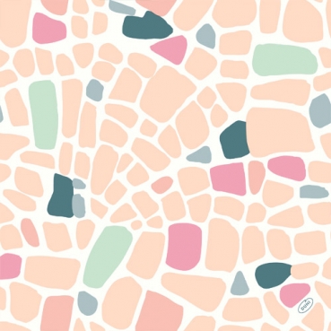 Duni Klassik Servietten Ocean Pebbles, 40 x 40 cm