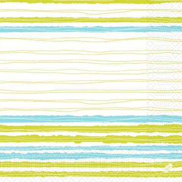 Duni Zelltuch Servietten Elise Stripes, 40 x 40 cm