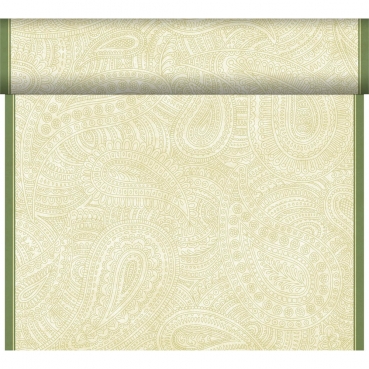 24 Meter Rolle Bio Dunicel® Tischläufer Paisley