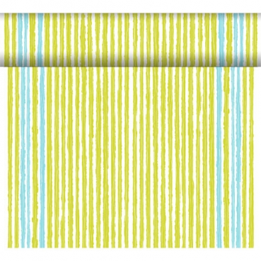 24 Meter Rolle Duni Dunicel Tischläufer Elise Stripes