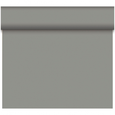 24 Meter Rolle Duni Bio Dunicel® Tischläufer, Tête-à-Tête in Granite Grey, 40 cm Breite