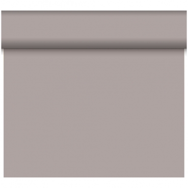 24 Meter Rolle Duni Bio Dunicel® Tischläufer, Tête-à-Tête in Greige, 40 cm Breite