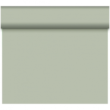 24 Meter Rolle Duni Dunicel Tischläufer, Tête-à-Tête in Pistachio Green, 40 cm Breite
