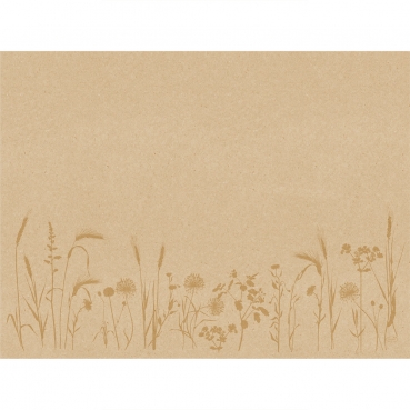 Duni Papier Tischsets Meadow Natural, 30 x 40 cm