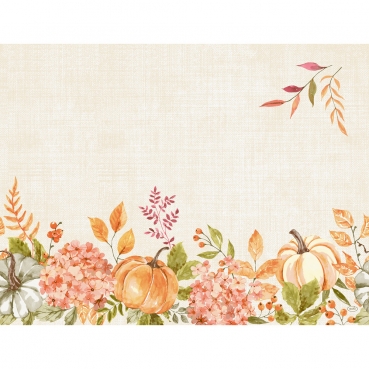 Duni Papier Tischsets Spicy Pumpkin, 30 x 40 cm