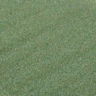 Farbsand, Dekosand in Olivgrün, 1 kg