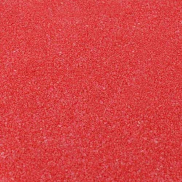 Farbsand, Dekosand in Rot, 1 kg