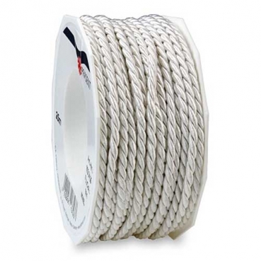 25 Meter Kordel in Weiß