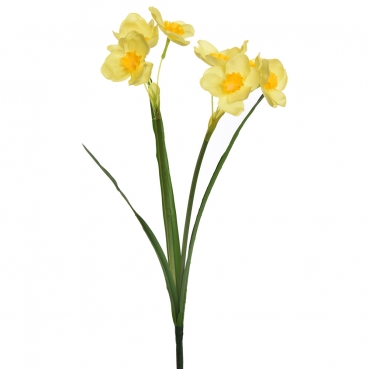 Kunstblume Narzissen, Osterglocken, 51 cm
