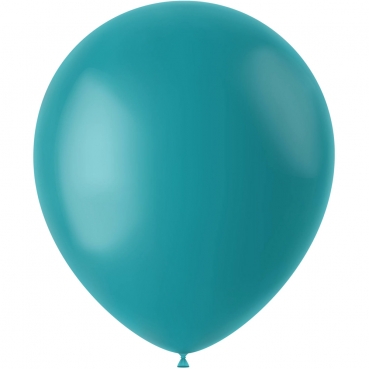 10 Luftballons in Petrol, 33 cm Durchmesser