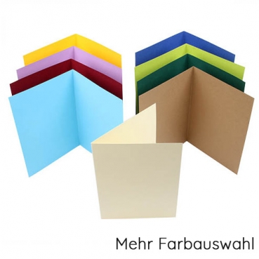 A5 Karte in 25 Farben, Artoz Qualitätspapier, 220gm2