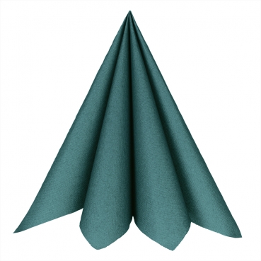 20er Pack Airlaid Servietten in Petrol, 40 x 40 cm