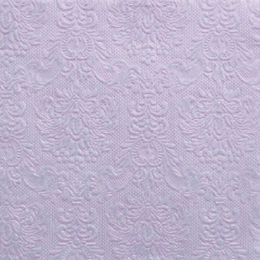 15er Pack Servietten Elegance in Lavendel, 33 x 33 cm