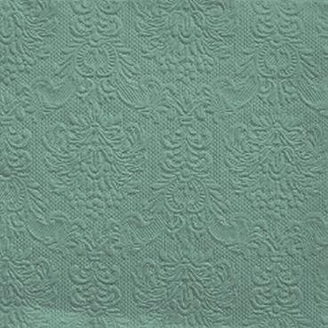 15er Pack Servietten Elegance in Salbei, 33 x 33 cm