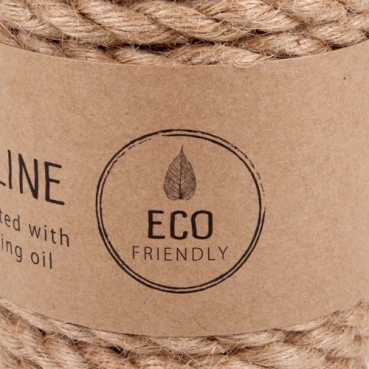 5 Meter Sizo®Jute Kordel, natur, 7 mm.