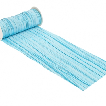 10 Meter Tischband Fripe in Mintblau, 20 cm