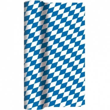 4,9 Meter Airlaid Papier Tischläufer bayrische Raute, 40 cm