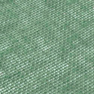 5 Meter Jute Tischläufer in Waldgrün, 30 cm, Nahaufnahme.