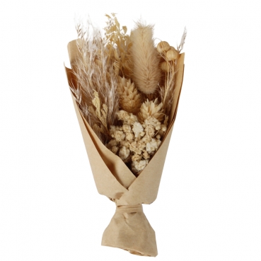 Kleines Naturdeko Trockenblumen Bouquet, 12 cm