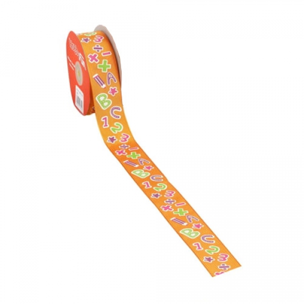 20 Meter Tischband zur Einschulung in verschiedenen Farben, 40 mm.
