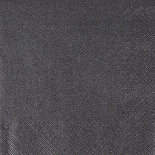 20er Pack Servietten in Schwarz mit Glanzeffekt, 33 x 33 cm.