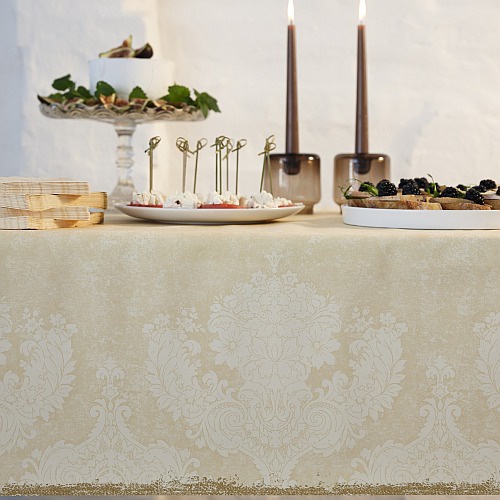 Duni Dunicel Mitteldecken Royal Cream