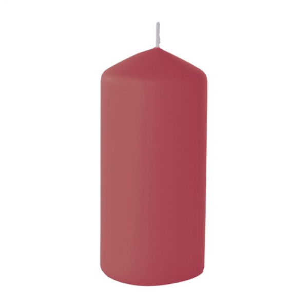 Duni Stumpenkerze in Bordeaux, 150 x 70 mm, 50 h Brenndauer