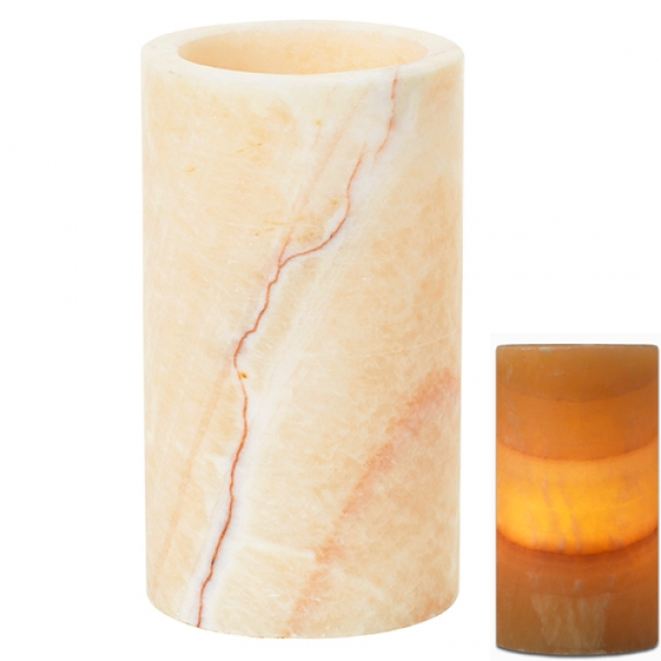 Duni Kerzenhalter Mineral Onyx, 12,5 cm.