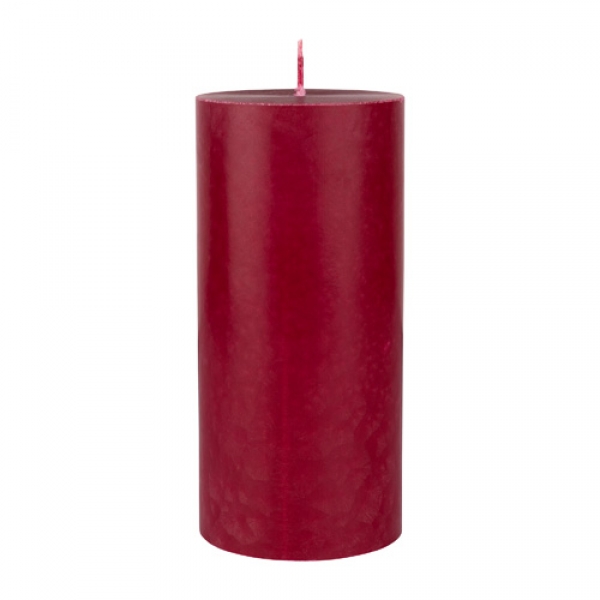 Duni Stearin Stumpenkerze in Bordeaux, 150 x 70 mm, 50 h Brenndauer
