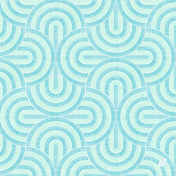 Duni Dunisoft Servietten Breeze Mint Blue, 40 x 40 cm