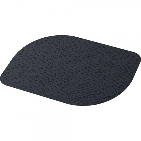 Bio Dunicel® Tischsets Stucco in Schwarz, 28 x 38 cm
