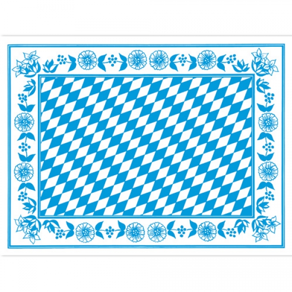 Duni Dunicel Tischsets Bayrische Raute, 30 x 40 cm.