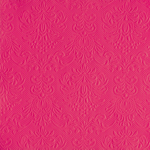 15er Pack Servietten Elegance in Pink, 33 x 33 cm.