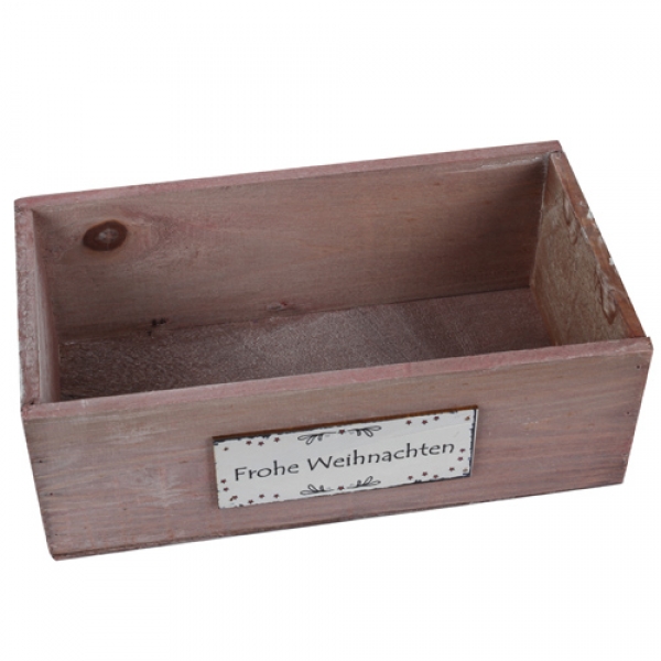 Rustikale Deko Holzbox,