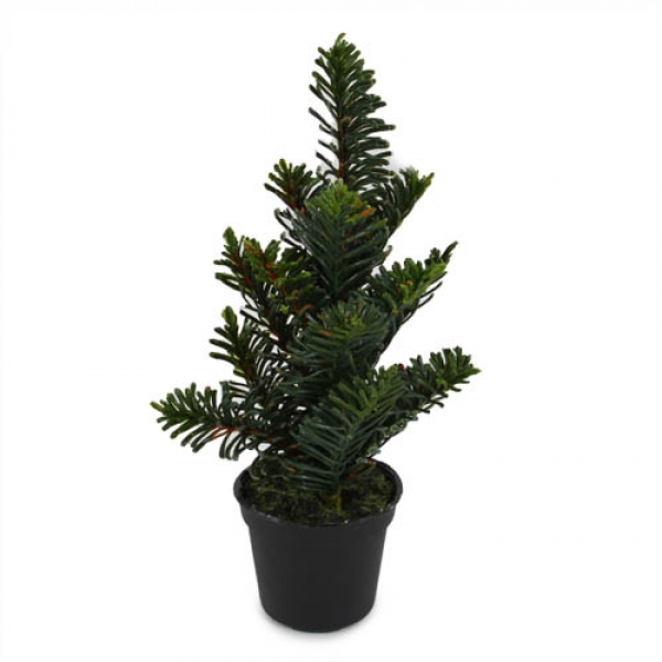 Deko Tanne im Töpfchen, Weihnachten, 20 cm, Nr. 3.