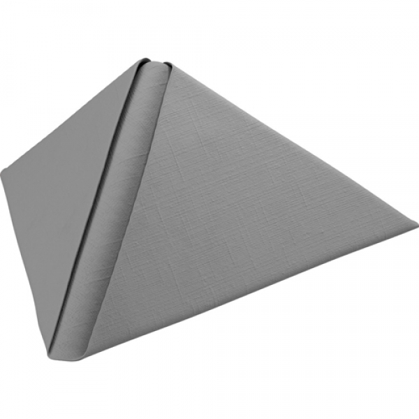 Duni Dunilin Premiumservietten in Granite Grey, 40 x 40 cm.