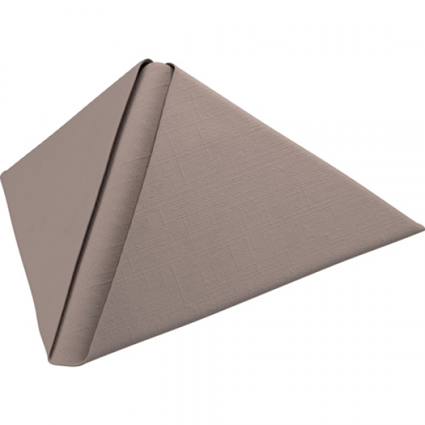 Duni Dunilin Premiumservietten in Greige, 40 x 40 cm.