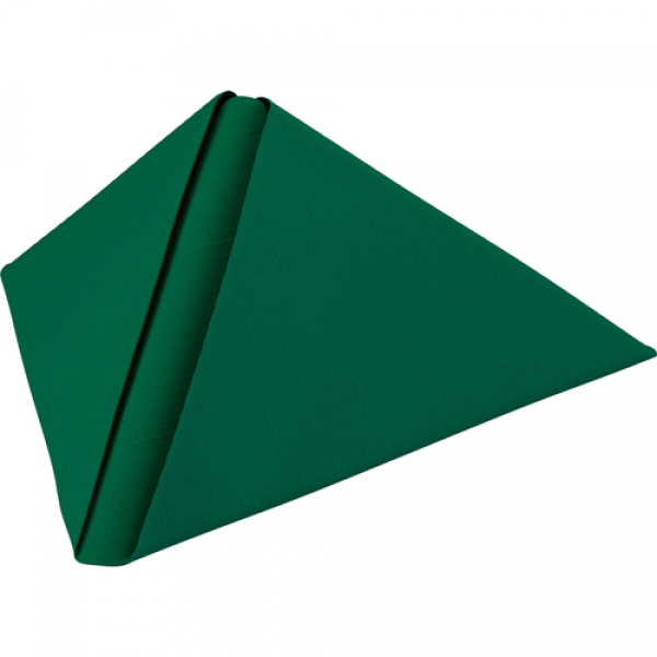 Duni Dunilin Premiumservietten in Jägergrün, 40 x 40 cm.
