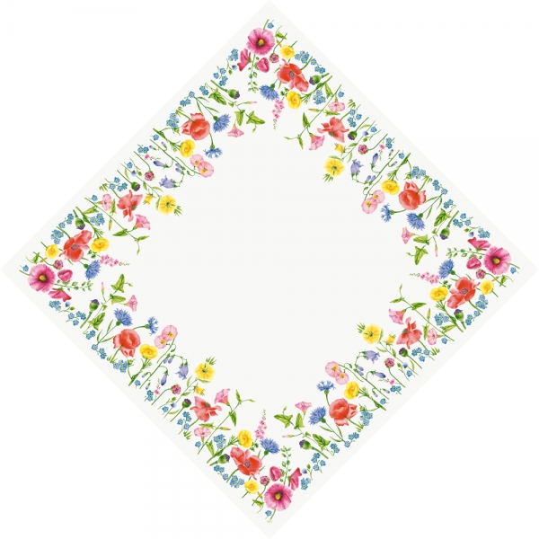 Bio Dunicel® Mitteldecken Flowy Meadow.