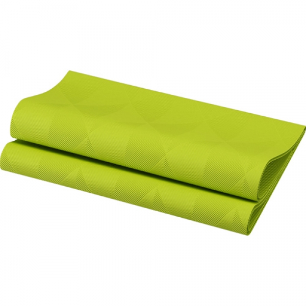 Duni Elegance Crystal Servietten in Kiwi, 40 x 40 cm