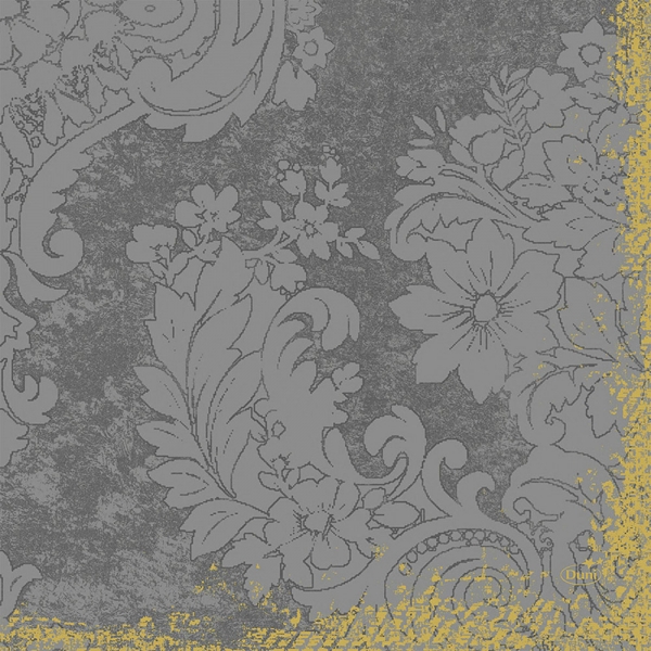 Duni Klassik Servietten Royal Granite Grey, 40 x 40 cm.