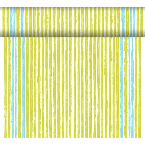 24 Meter Rolle Duni Dunicel Tischläufer Elise Stripes.