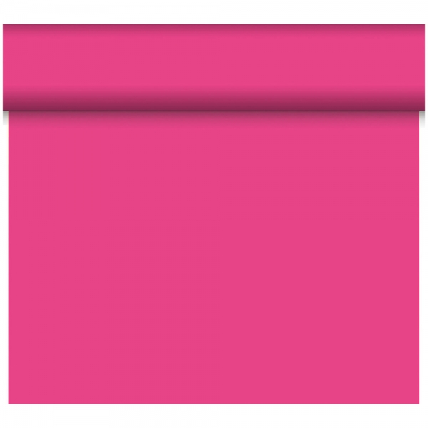 24 Meter Rolle Duni Dunicel Tischläufer in Fuchsia (pink).