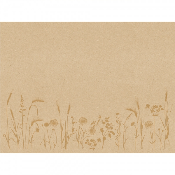 Duni Papier Tischsets Meadow Natural, 30 x 40 cm.