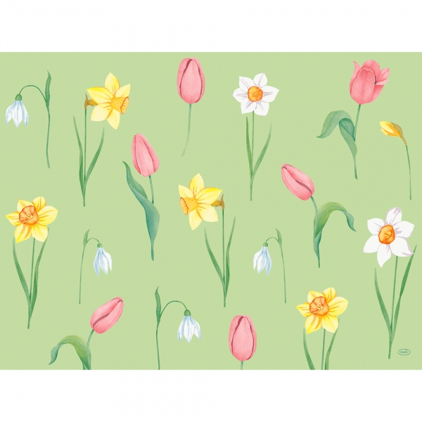 Duni Papier Tischsets Spring Melody, 30 x 40 cm.