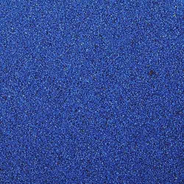 Farbsand, Dekosand in Blau.
