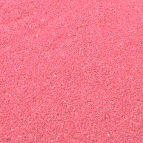 Farbsand, Dekosand in Pink.