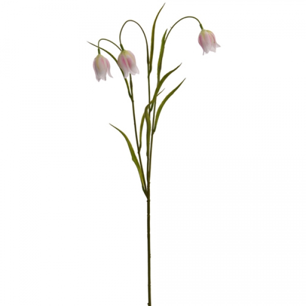 Kunstblume Fingerhut in Rosa/Weiß, 69 cm.